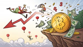 Резкое падение Биткойна: инфляция, флеш-краш и паника рынка Резкое падение Биткойна: инфляция, флеш-краш и паника рынка