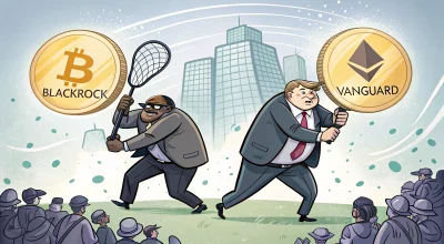 BlackRock и Vanguard тайно скупают криптовалюту и усиливают влияние на рынок