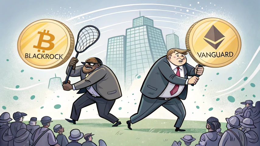 BlackRock и Vanguard тайно скупают криптовалюту и усиливают влияние на рынок BlackRock и Vanguard тайно скупают криптовалюту и усиливают влияние на рынок