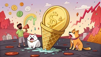 Мем-койн Канье Уэста потерял 50 % стоимости за 12 часов. Мем-койн Канье Уэста потерял 50 % стоимости за 12 часов.