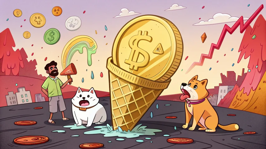 Мем-койн Канье Уэста потерял 50 % стоимости за 12 часов. Мем-койн Канье Уэста потерял 50 % стоимости за 12 часов.