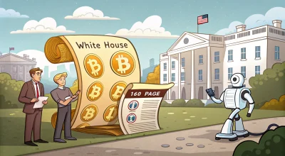 Белый дом публикует 160-страничный доклад о криптовалютах и будущем индустрии Белый дом публикует 160-страничный доклад о криптовалютах и будущем индустрии