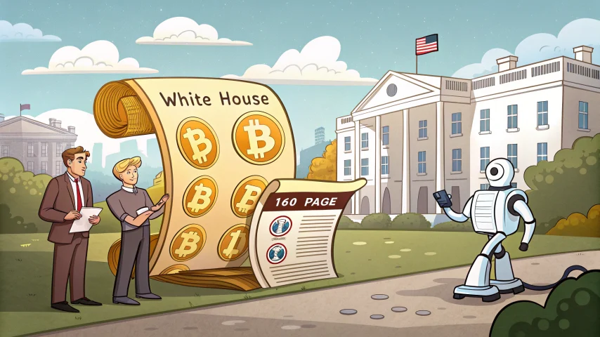 Белый дом публикует 160-страничный доклад о криптовалютах и будущем индустрии Белый дом публикует 160-страничный доклад о криптовалютах и будущем индустрии