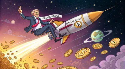 Влияние ожидаемого снижения ставок ФРС и заявлений Пауэлла на перспективу нового исторического максимума Биткоина.