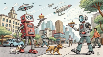 Нашествие роботов: ИИ выходит за пределы чат-ботов Нашествие роботов: ИИ выходит за пределы чат-ботов