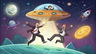 Корпоративные инвестиции смещаются к Solana, SUI и Worldcoin, вытесняя Биткоин и Эфириум в 2025 году.