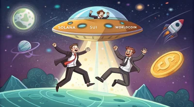 Корпоративные инвестиции смещаются к Solana, SUI и Worldcoin, вытесняя Биткоин и Эфириум в 2025 году.