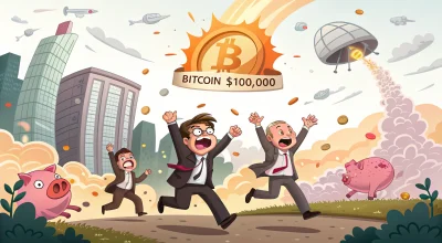 Страх на крипторынке при росте Биткоина выше $100 000