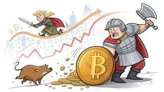 Падение Биткоина и акций после тарифов Трампа при бычьем прогнозе Morgan Stanley