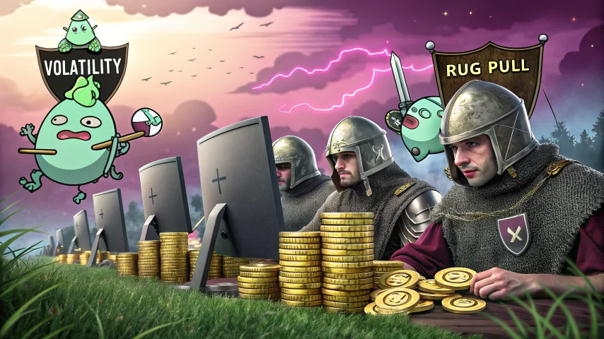 Инвесторы в криптовалюты избегают рисков: сатирический взгляд Инвесторы в криптовалюты избегают рисков: сатирический взгляд